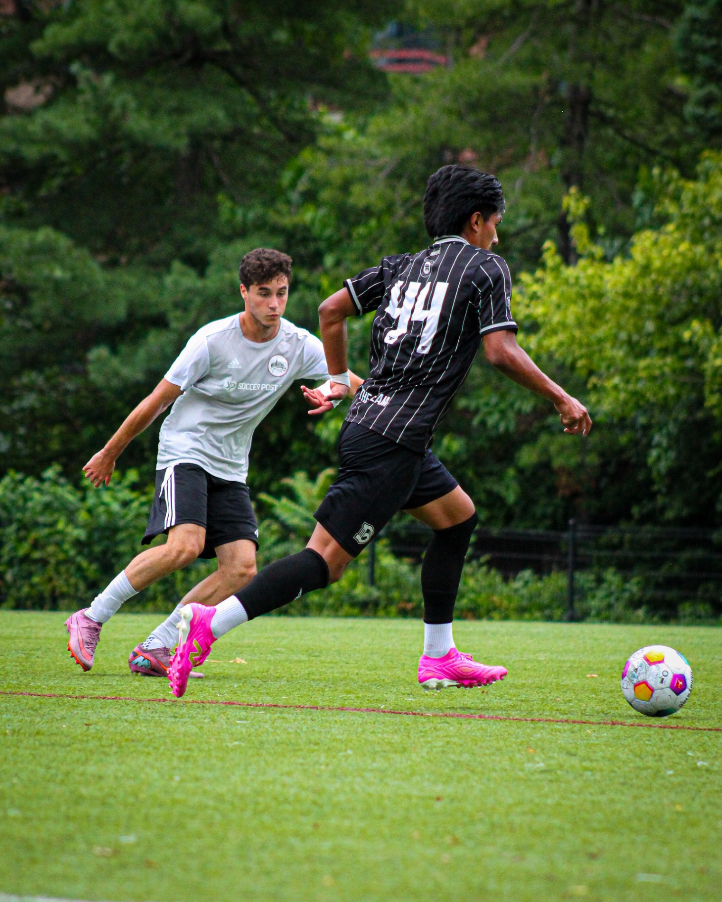 Player in action